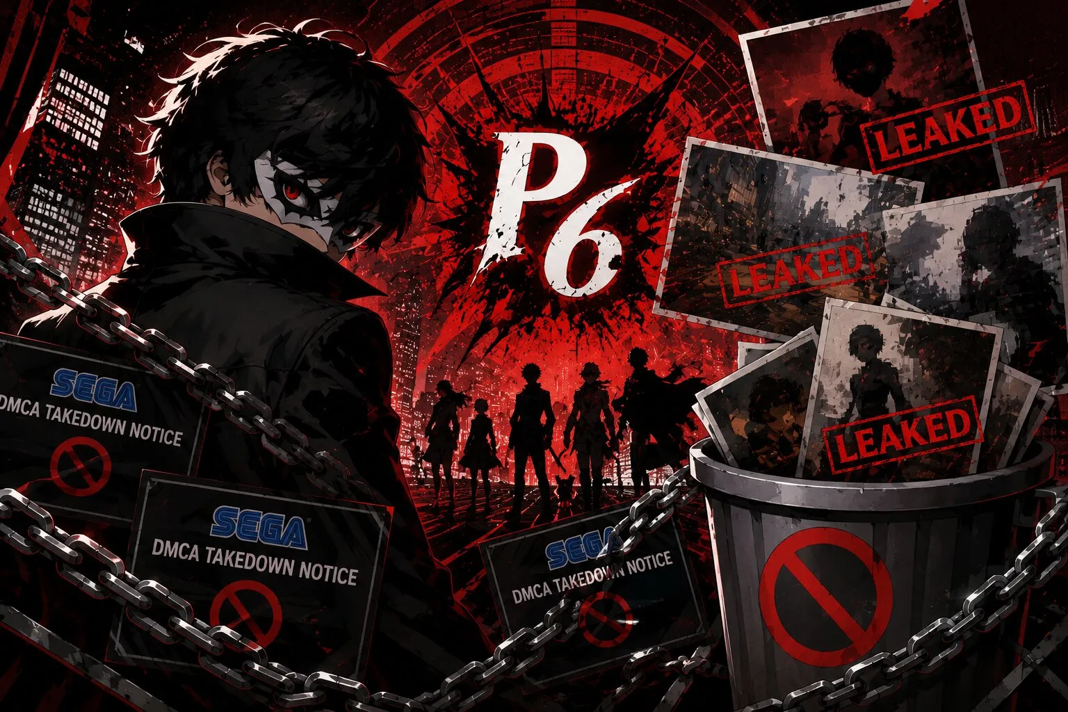 SEGA Mulai Hapus Bocoran Gambar Persona 6 di Internet