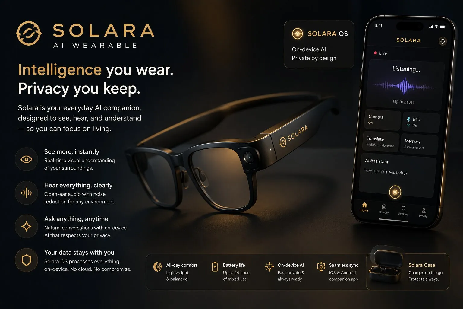 Microsoft Perkenalkan Project Solara untuk AI Wearable