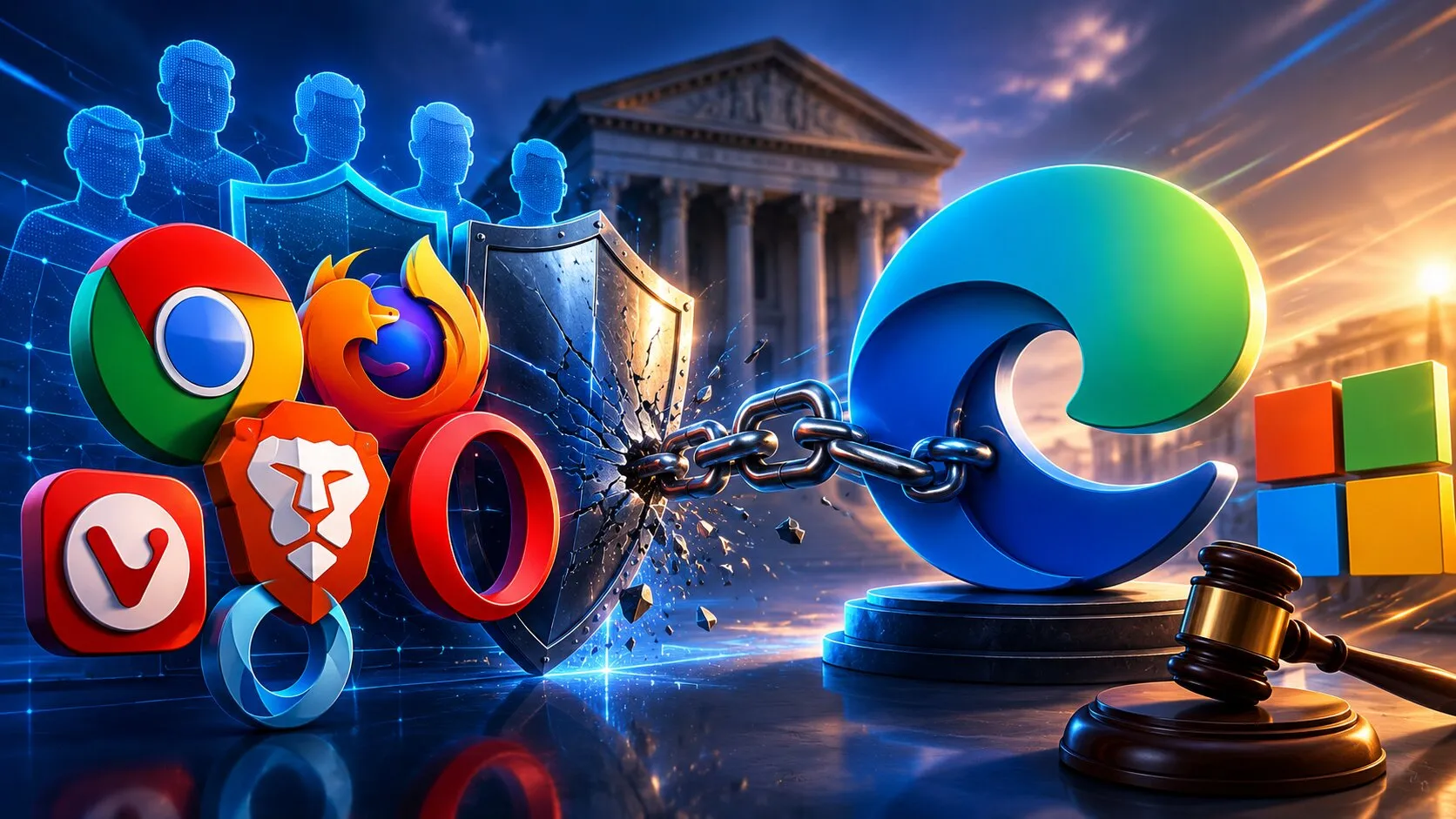 Browser Coalition Tantang Taktik Monopoli Edge Microsoft