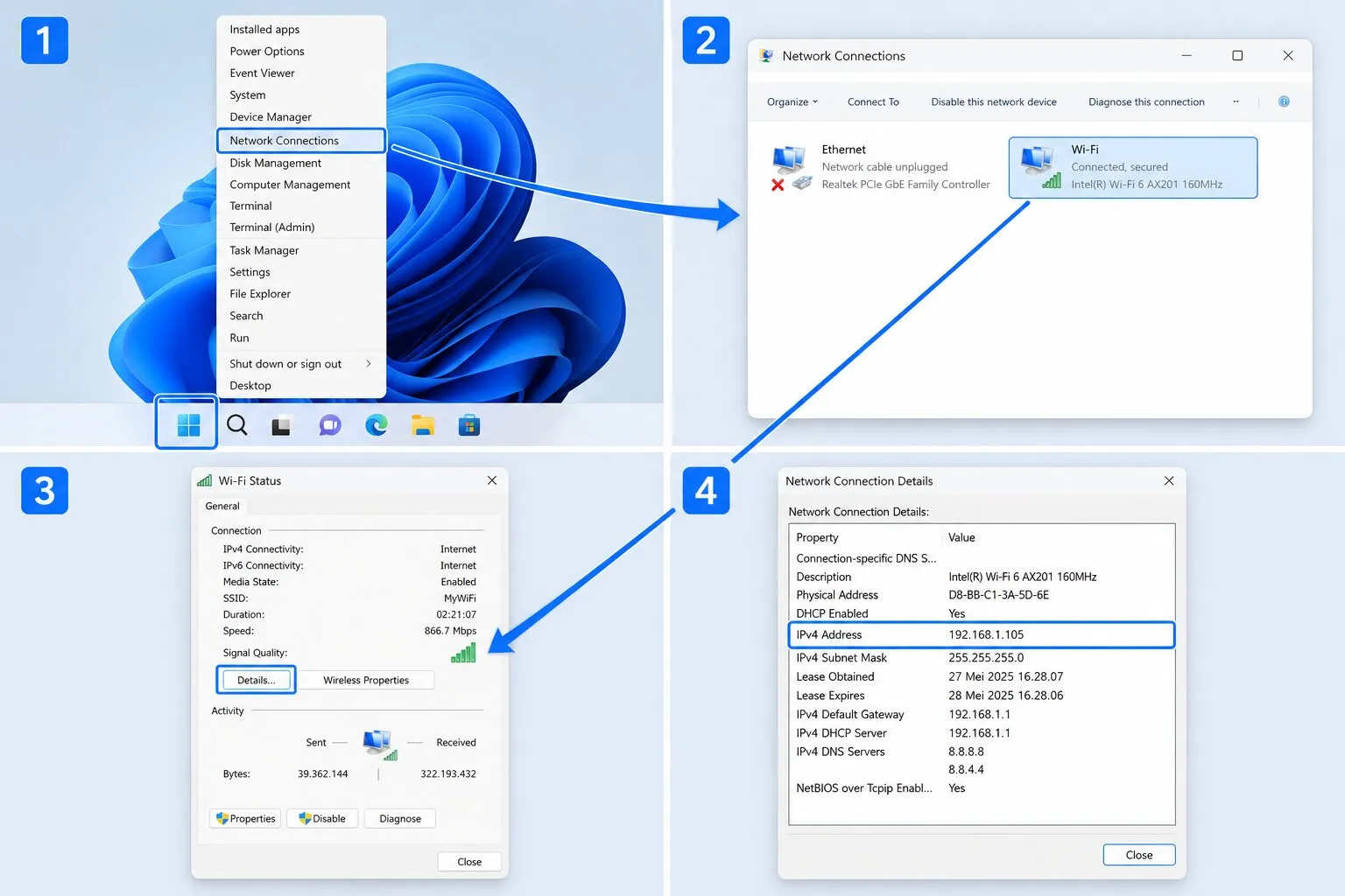 Cara Menemukan IP Address di Windows 11
