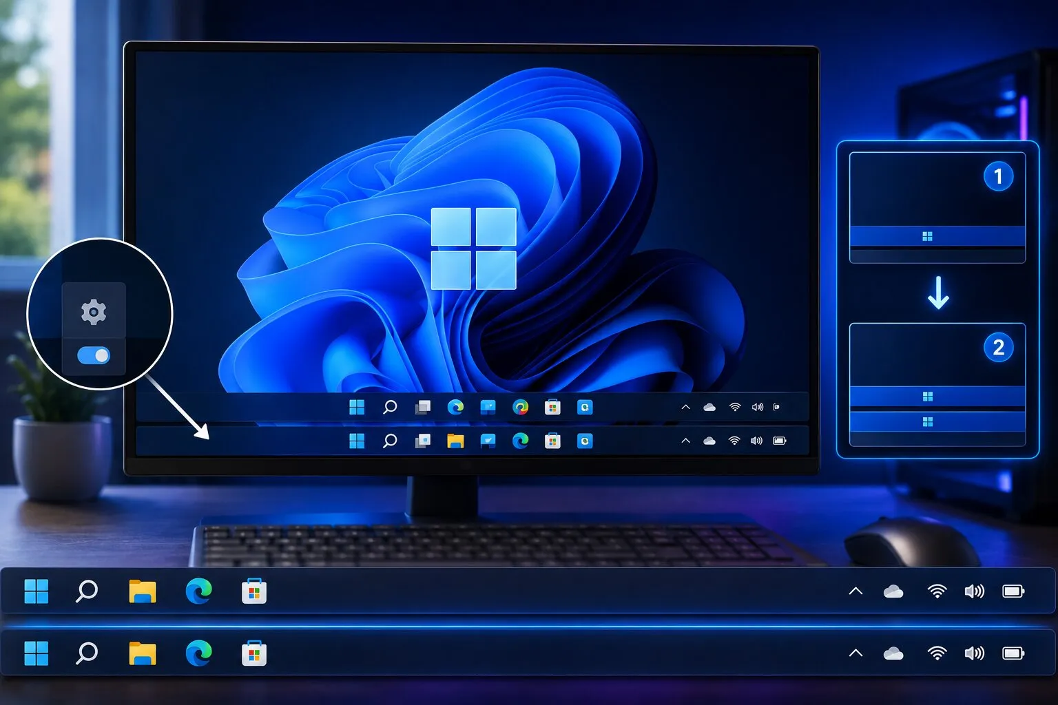 Cara Menambah Taskbar Kedua di Windows