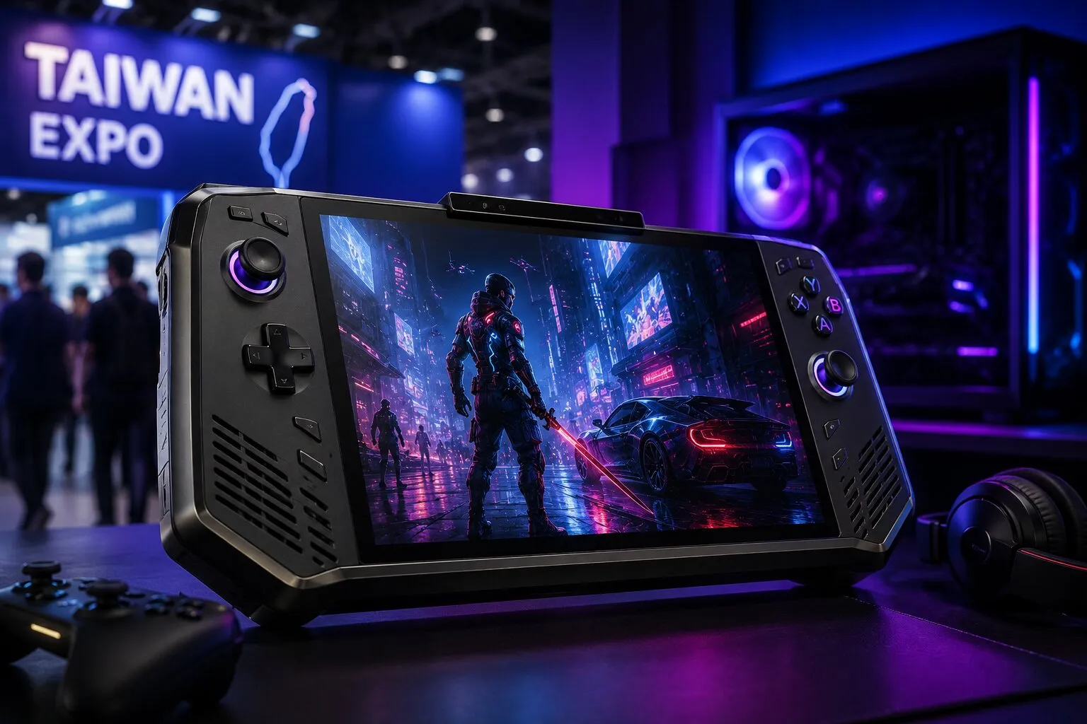 SALTZMAN: Portable PC Gaming di Taiwan Expo