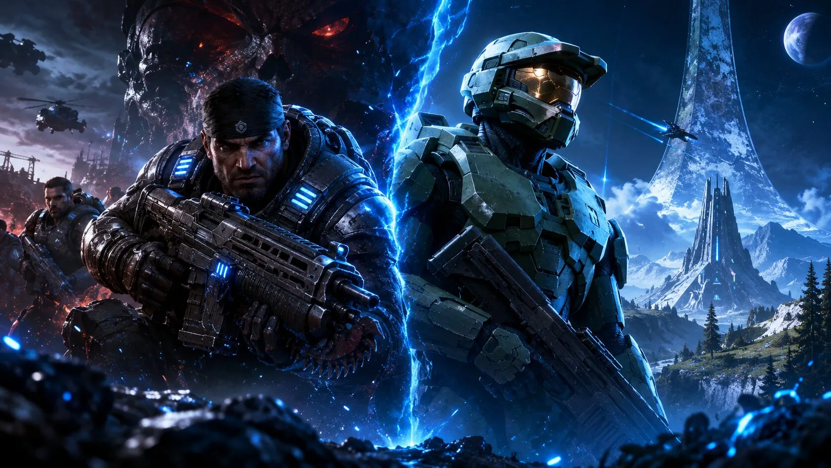 Preorder Gears of War: E-Day & Halo Campaign Evolved Hari Ini