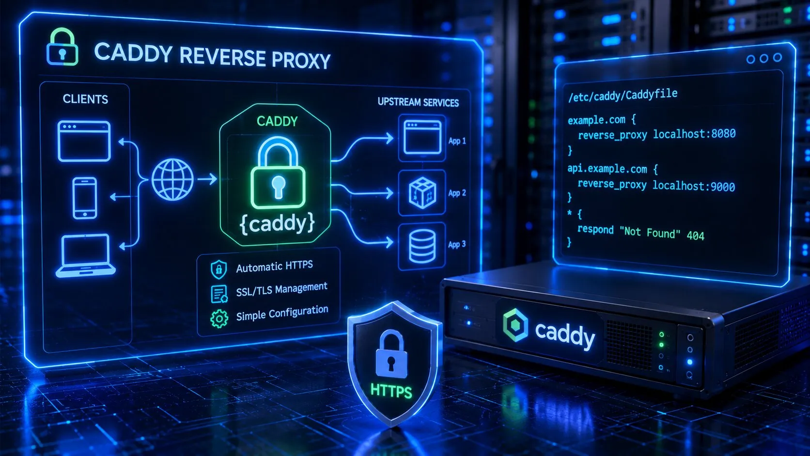 Cara Setup Caddy Sebagai Reverse Proxy untuk Docker