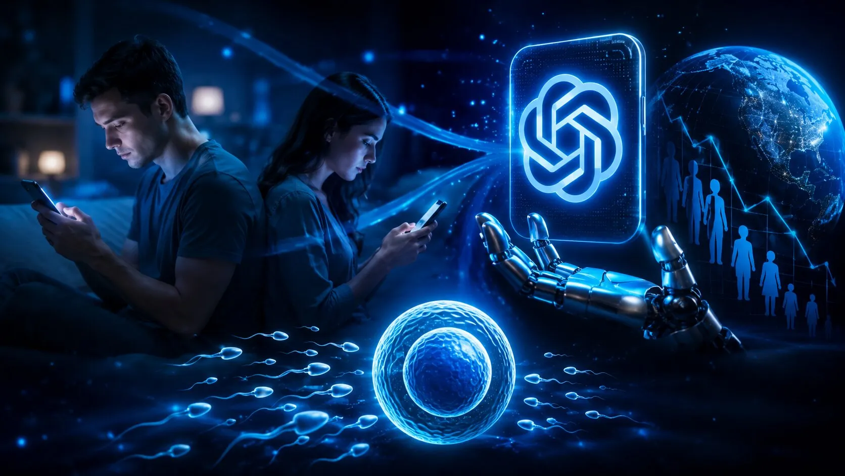 Dampak Smartphone dan ChatGPT pada Kesuburan Global