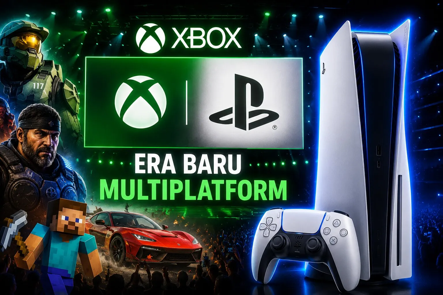 Xbox Pajang Logo PS5 di Showcase: Era Baru Multiplatform