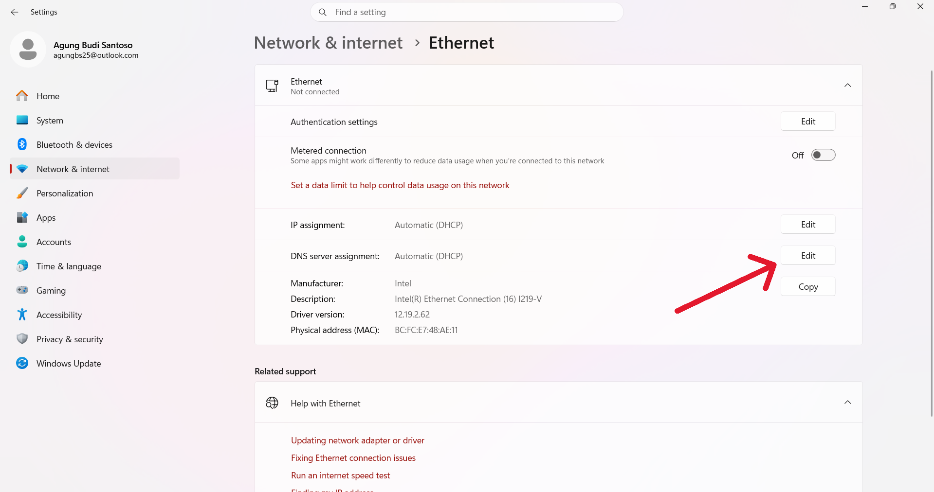 DNS Server Assignment